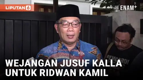 VIDEO: Datangi Jusuf Kalla, Ridwan Kamil Dapat Wejangan Soal Macet