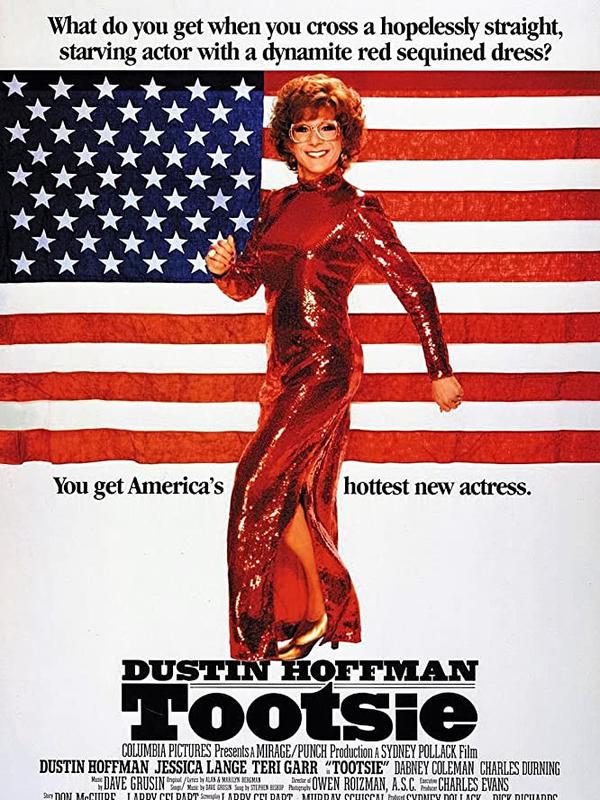 Poster Tootsie. (Foto: IMDb/ Columbia Pictures)