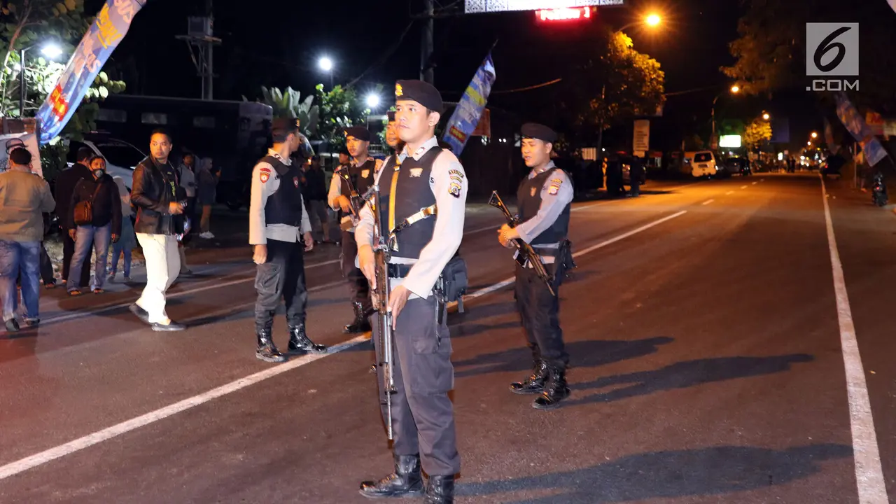 Baku Tembak di Jalan Kaliurang Yogyakarta