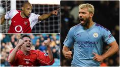 Bisa mencetak hattrick tentu menjadi hal spesial bagi setiap tiap pemain yang berlaga di kompetisi kasta tinggi Liga Inggris. Berikut pemain yang berhasil mecetak rekor hattrick terbanyak di ajang Premier League. (Kolase foto AFP)