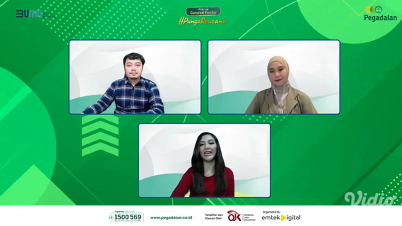 Wujudkan Resolusi Emas, Pegadaian Gelar Webinar Bersama Zaskia Adya Mecca