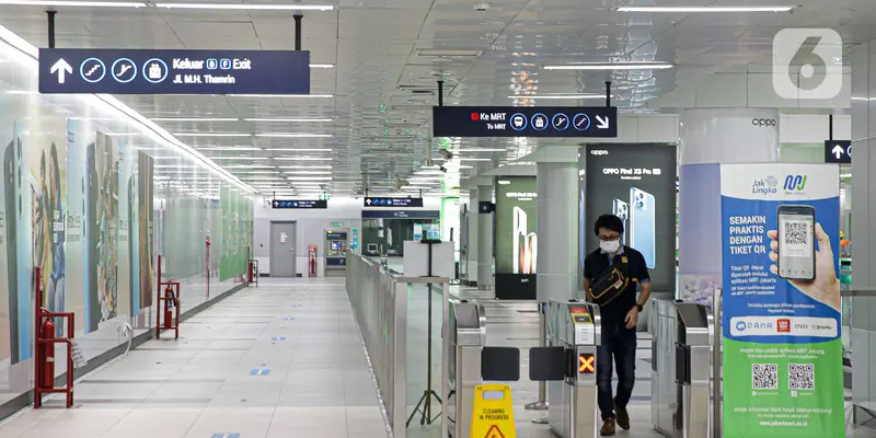Penumpang MRT Turun 80 Persen Saat PPKM