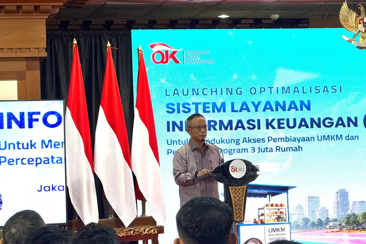 Deputi Komisioner Stabilitas Sistem Keuangan Otoritas Jasa Keuangan (OJK) Agus E. Siregar,