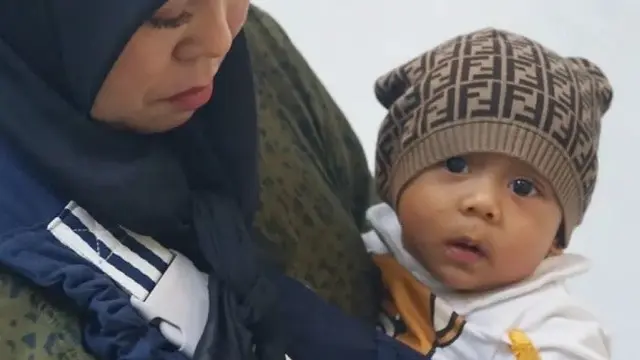 Baby Leslar, anak Lesti kejora dan Rizky Billar (Instagram//@lestykejora/@ayah_kejora)