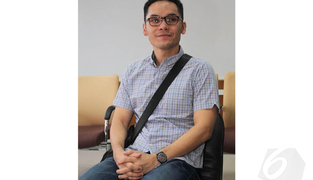 Ben Kasyafani menghadiri sidang perceraiannya yang mengagendakan pembacaan gugatan dari pihak Marshanda, di Pengadilan Agama Jakarta Pusat, Selasa (17/6/14) (Liputan6.com/Faizal Fanani)