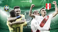 Banner Infografis Final Copa America 2019 Brasil Vs Peru. (Liputan6.com/Triyasni)
