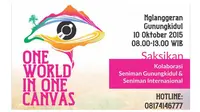One World in One Canvas - Yogyakarta