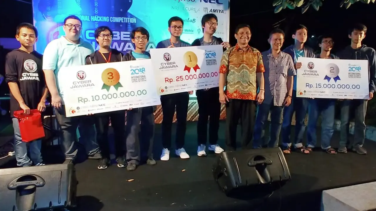 JAV ITB kembali sabet gelar cyber jawara di even code bali