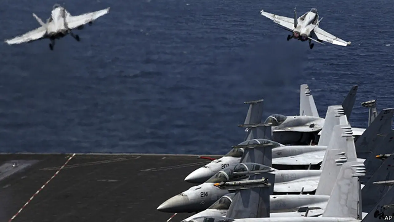 Jet Tempur AS Bombardir ISIS di Irak