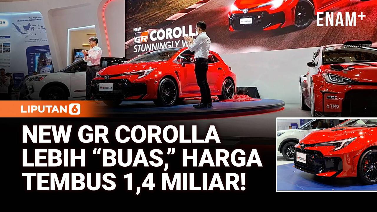 Toyota Pamer New GR Corolla Di IIMS 2026, Harga Tembus Rp1,4 Miliar