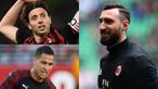 AC Milan diprediksi akan melakukan perombakan yang cukup signifikan musim depan. Nama-nama besar sudah dipastikan angkat kaki dari San Siro demi memperbaiki performa skuat dan neraca keuangan klub. (Kolase Foto AFP)