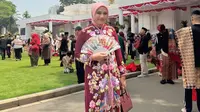 Adik Erina Gudono, Shania Gudono, di perayaan HUT ke-79 RI. (dok. Instagram @shaniagudono/https://www.instagram.com/p/C-y0ORDyCB7/)