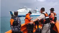 Badan Nasional Pencarian dan Pertolongan (Basarnas) Lampung menggencarkan patroli di perairan Selat Sunda. (Antara)