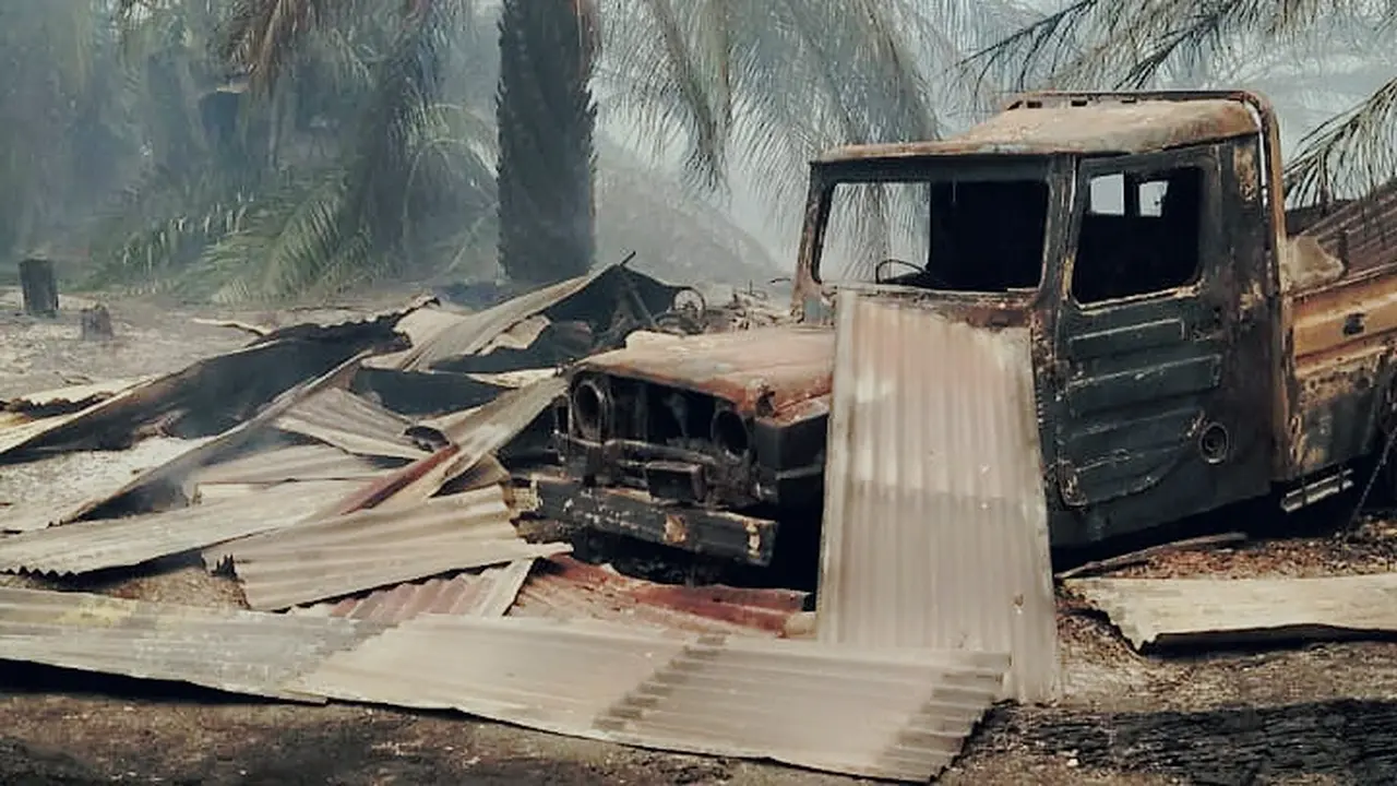 900 Hektare Lahan Gambut di Rokan Hilir Hangus, Ribuan Warga Hirup Asap