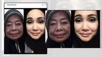 Ketika Feby Febiola Ikuti Gaya Mpok Nori, Sama-sama Cantik kan?