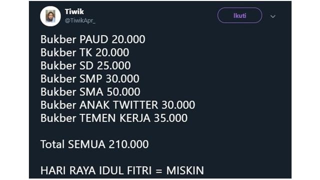 Belum Mulai Puasa, Netizen Ini Hitung Rencana Bukber yang Bikin Nyesek