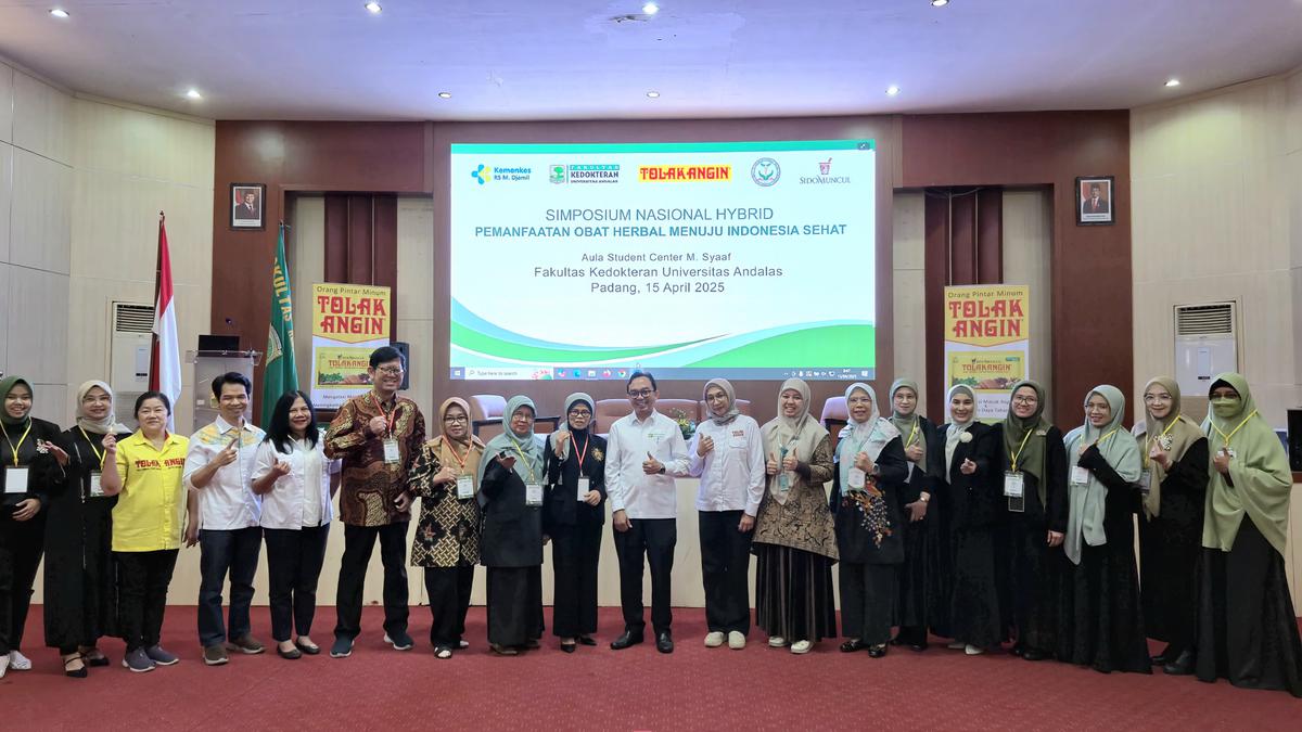 Sido Muncul dan FK UNAND Sukses Gelar Simposium Nasional Pemanfaatan Obat Herbal Menuju Indonesia Sehat
