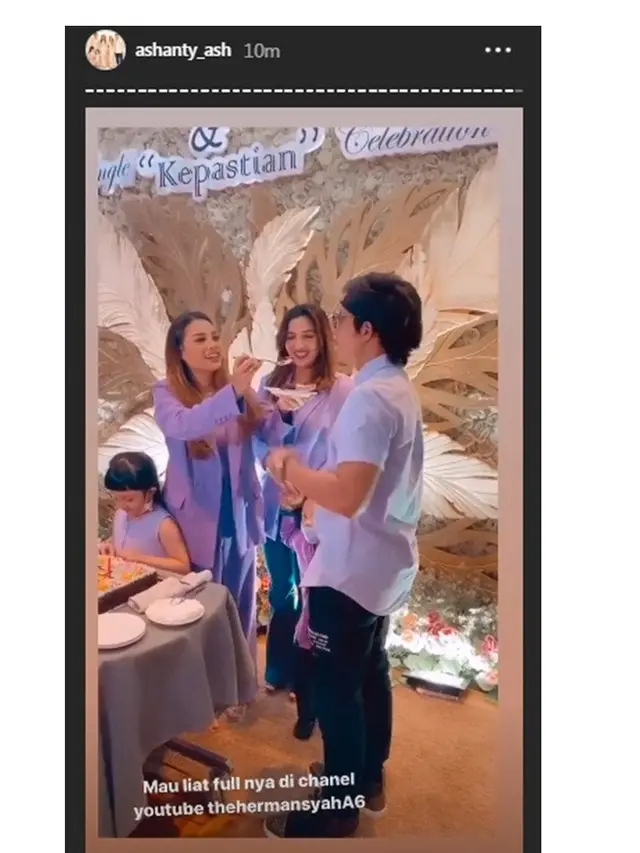 8 Momen Pesta Ulang Tahun Aurel Hermansyah, Dihadiri Orang Tersayang