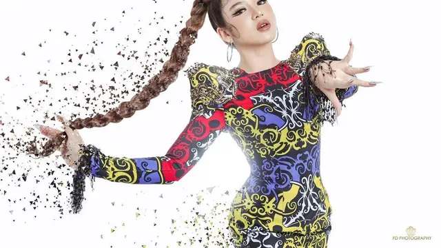 6 Gaya Pemotretan Tiara Anugrah Bergaya Swag, Bikin Pangling