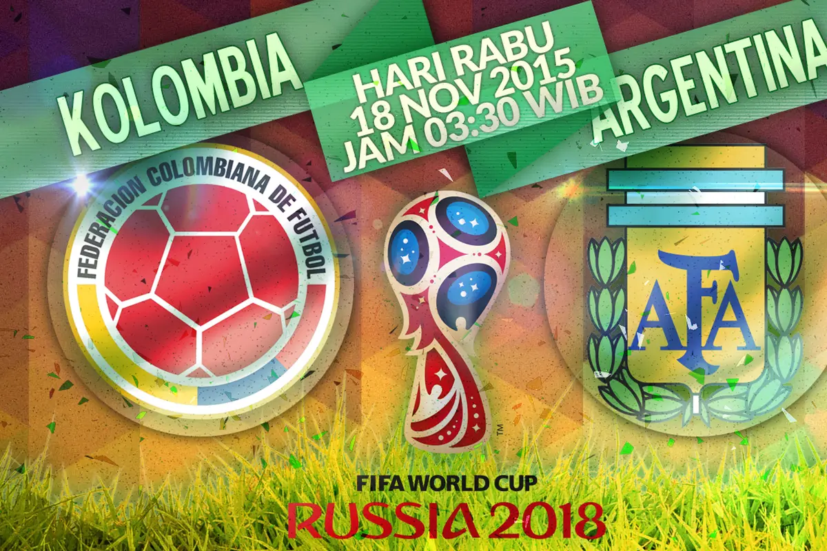 Kolombia vs Argentina (Bola.com/Samsul Hadi)