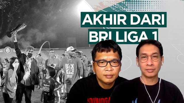 Berita Video, Tawa Bali United, Tangis Persipura Jayapura di Pengujung Musim BRI LIga 1 2021-2022