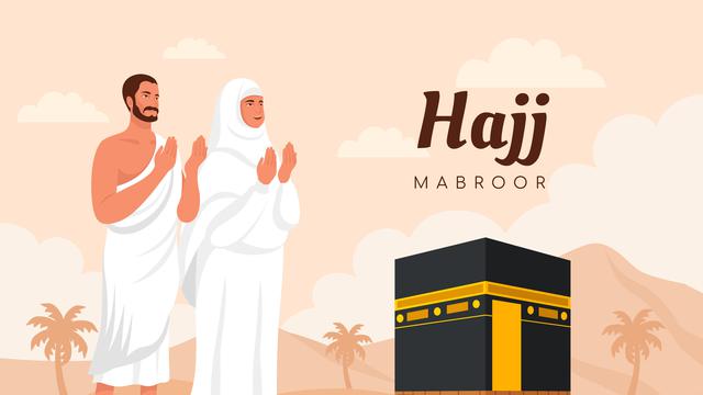 Ilustrasi berangkat haji