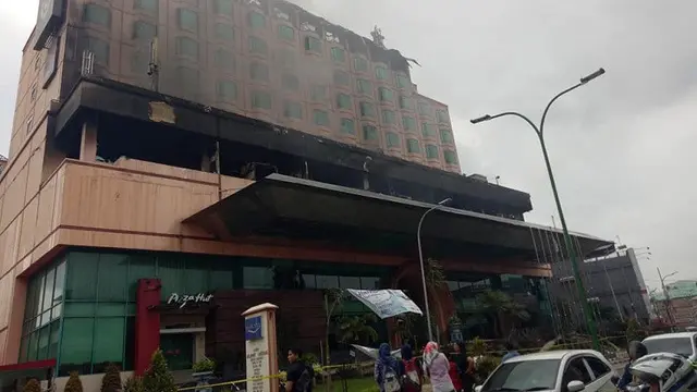 Kebakaran Hotel Novita Jambi