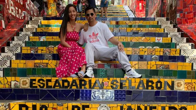 6 Potret Mesra Erick Iskandar dengan Vanessa Lima, Kekasih Asal Brasil