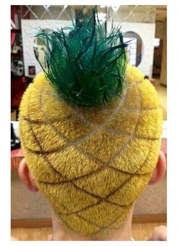 6 Potret Orang dengan Rambut Nanas Ini Gokil, Terinspirasi Rumah ...