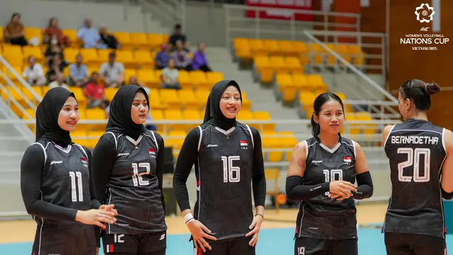 Timnas Voli Putri Indonesia - AVC Nations Cup 2025 - Bola Voli