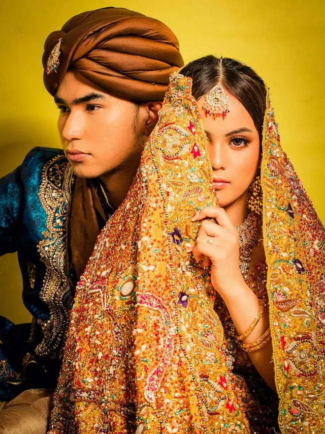 7 Pemotretan Putri D'Academy dan Hari LIDA Pakai Busana Ala India, Bak Prewedding