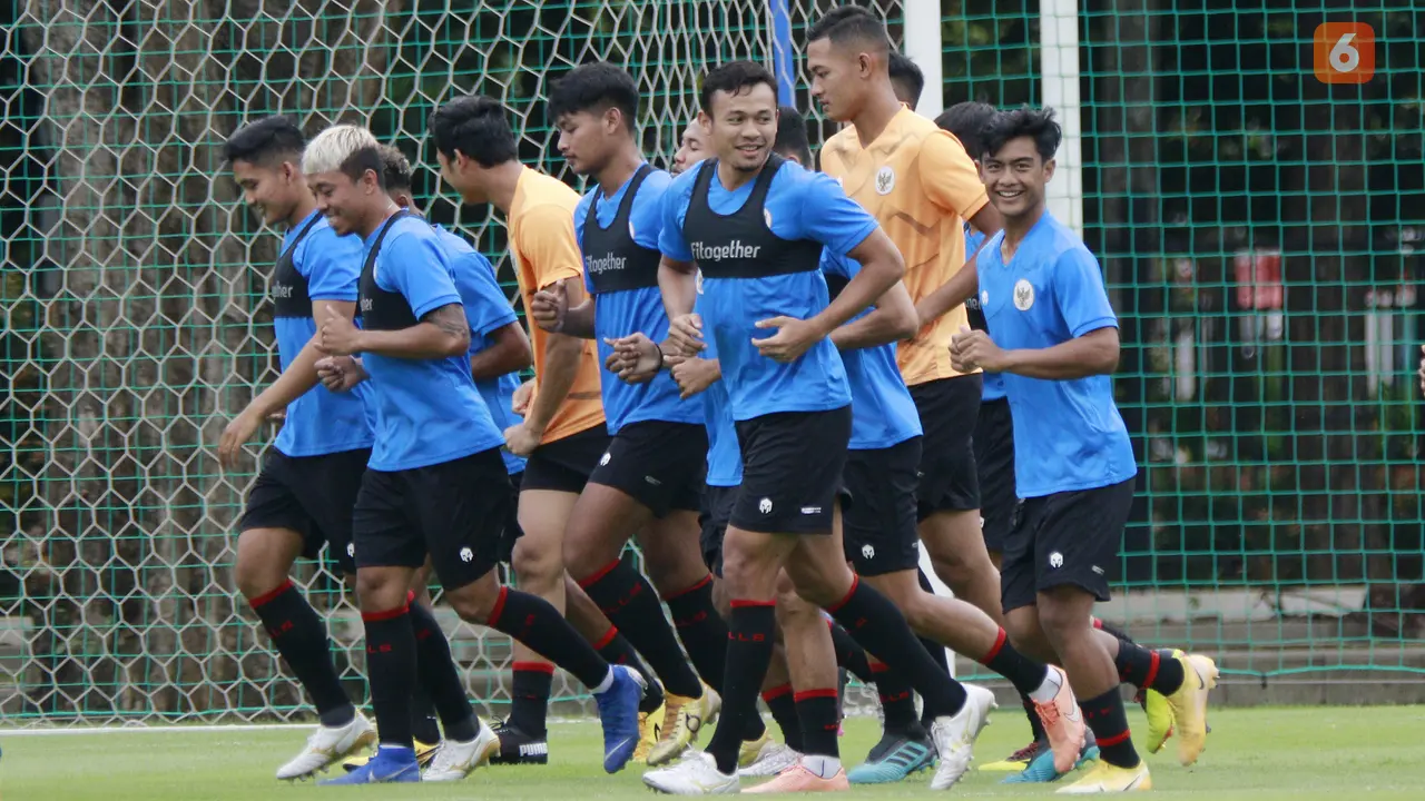 Latihan Timnas Indonesia