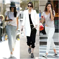 Padu padan celana jogger pants buat penampilan stylish. (pinterest)