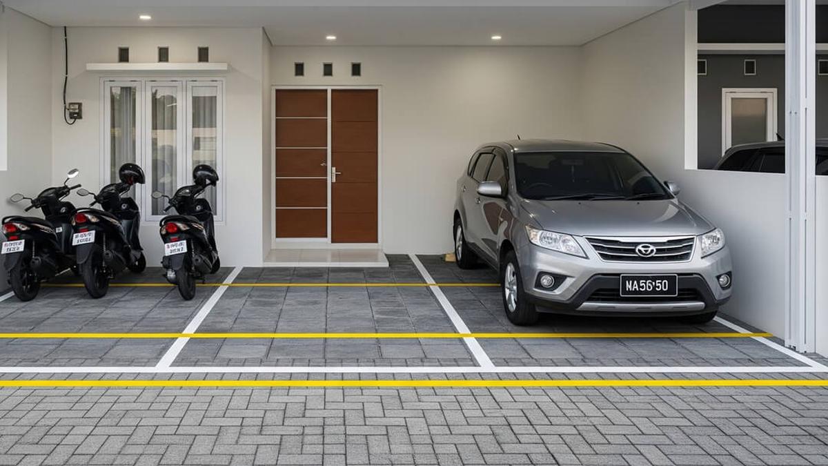 4 Jenis Paving Block Menyerap Air untuk Carport, Solusi Ramah Lingkungan dan Tahan Lama