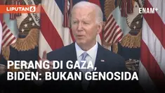 Joe Biden Sebut Tindakan Israel di Gaza Bukan Genosida