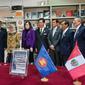 ASEAN Committee in Lima (ACL) menghadiri peresmian ASEAN Corner yang berada di Perpustakaan Utama Pedro Puzen, Kampus Universidad Nacional Mayor de San Marcos (UNMSM) di kota Lima, Peru. Dok: Kemlu RI