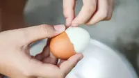Ilustrasi telur rebus. (Foto: Pexels)