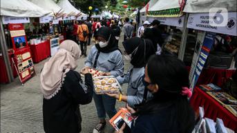 FOTO: UMKM Bazaar Kuliner Meriahkan HUT Ke-495 Jakarta