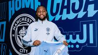 Antoine Semenyo resmi bergabung dengan Manchester City. (Mancity FC Official)