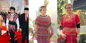 Presiden Jokowi melanjutkan tradisinya mengenakan pakaian adat di sidang tahunan MPR 2023. [@jokowi]