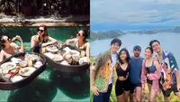 Liburan bersama teman ala selebriti. [Instagram/prillylatuconsina96] [Instagram/jscmila]