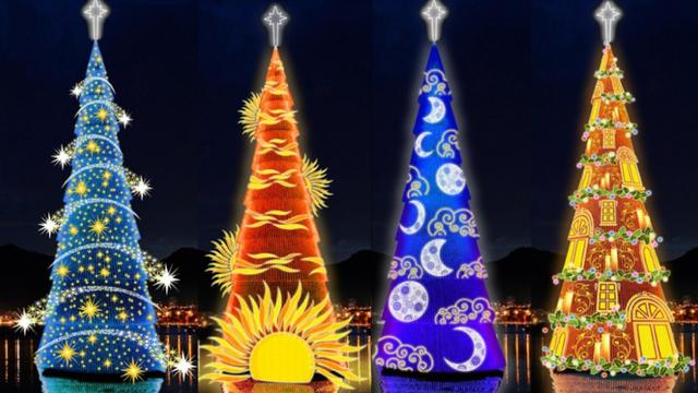 Lego hingga Perhiasan, 6 Pohon Natal Unik dari Penjuru ...