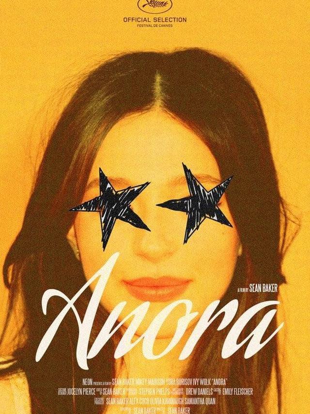 Poster film Anora. (Foto: Dok. FilmNation Entertainment/ Cre Film)