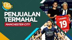 Berita video spotlight kali ini membahas tentang penjualan termahal sepanjang sejarah Manchester City, salah satunya ialah Julian Alvarez.