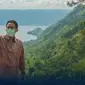 Sandiaga Uno saat mengunjungi Danau Toba (dok.instagram/@kemenparekraf/https://www.instagram.com/p/CJbLnsiB1H2/Komarudin)