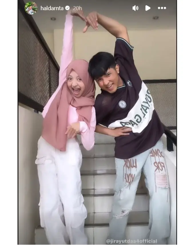 6 Potret Kebersamaan Jirayut dan Halda Rianta, Ramai Dijodoh-jodohkan Netizen
