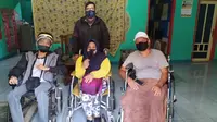 Aksi Penyandang Disabilitas Saling Membantu dan Memotivasi, Patut Dicontoh