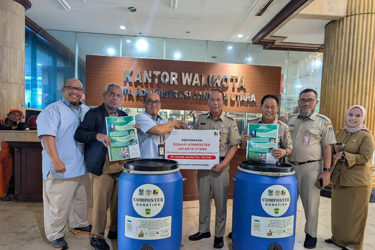Peduli Lingkungan, Daihatsu Latih Warga Kelola Sampah Organik (ist)