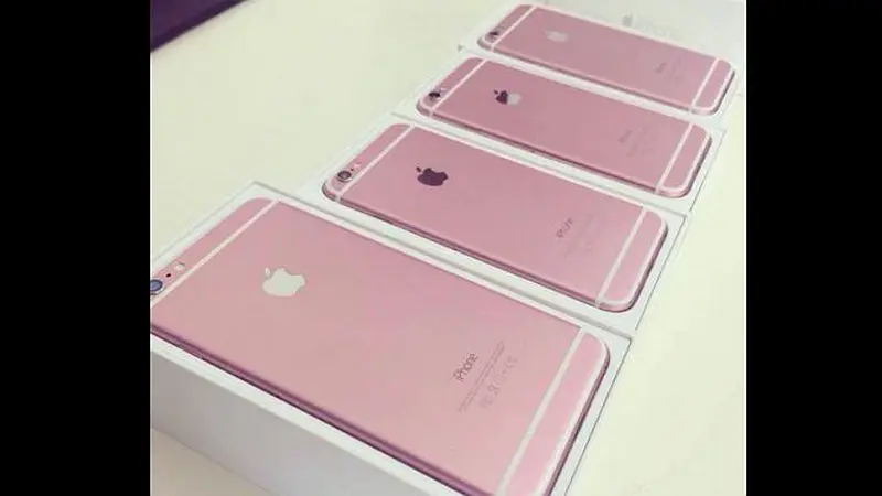 Manisnya Balutan Rose Gold di iPhone 6s