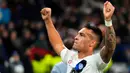 Dengan 10 poin yang sudah dikumpulkan, Inter Milan mendampingi Real Sociedad lolos ke fase gugur. (AP Photo/Petr David Josek)